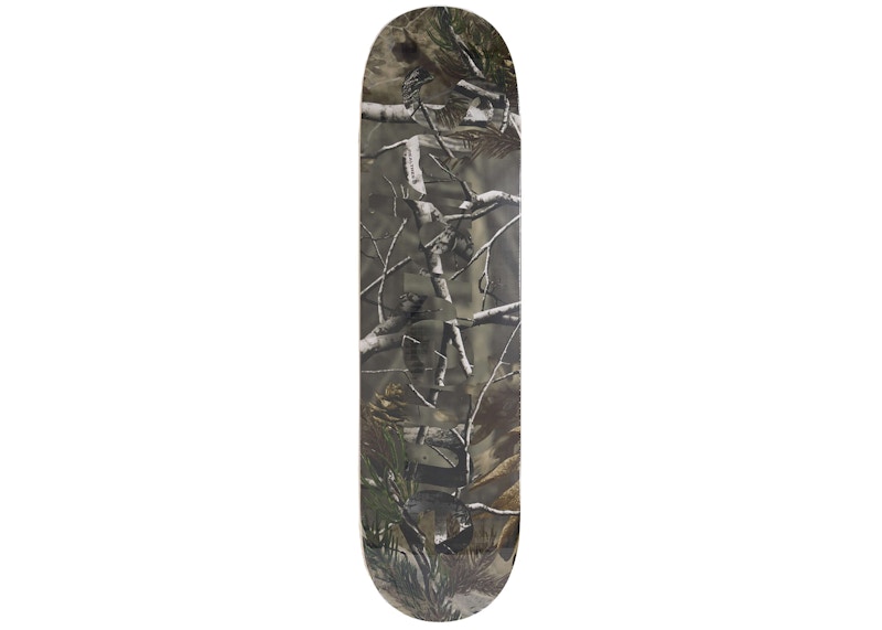 Supreme Camo Ripstop Skateboard Deck Realtree Hardwoods Camo