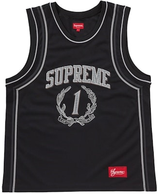 Supreme Campioni Basketball Jersey Black Buy Supreme Campioni Basketball Jersey Black