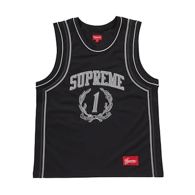Supreme Campioni Basketball Jersey Black