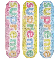 Supreme Candy Hearts Skateboard Deck Set Multicolor Supreme Candy Hearts Skateboard Deck Set Multicolor