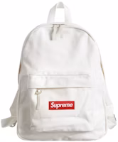 Supreme Canvas Backpack White Supreme Canvas Backpack White
