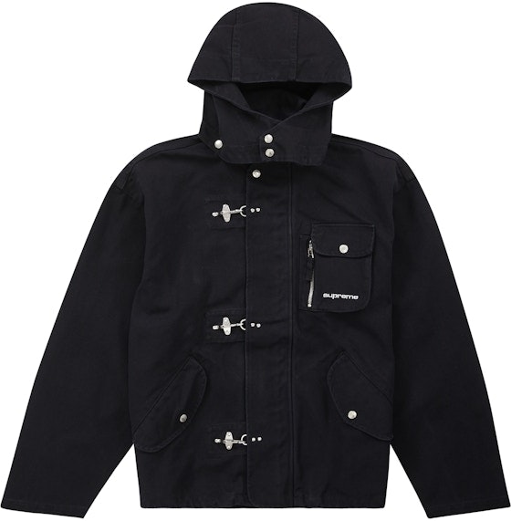 supreme-canvas-clip-jacket-black