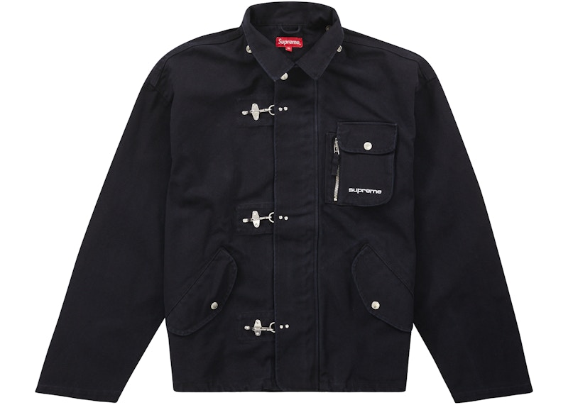 Order シュプリーム キャンバス クリップ ジャケット (黒)
