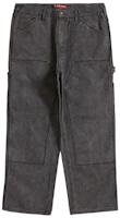 Supreme Canvas Double Knee Painter Pant Black Supreme Canvas Double Knee Painter Pant Black