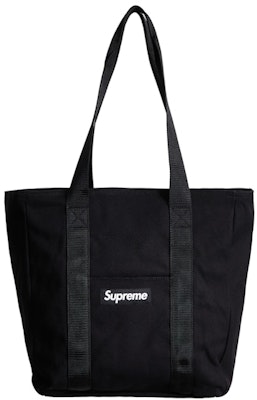 Supreme Canvas Tote Black Buy Supreme Canvas Tote Black