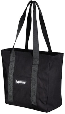 Supreme Canvas Tote Black Order Supreme Canvas Tote Black