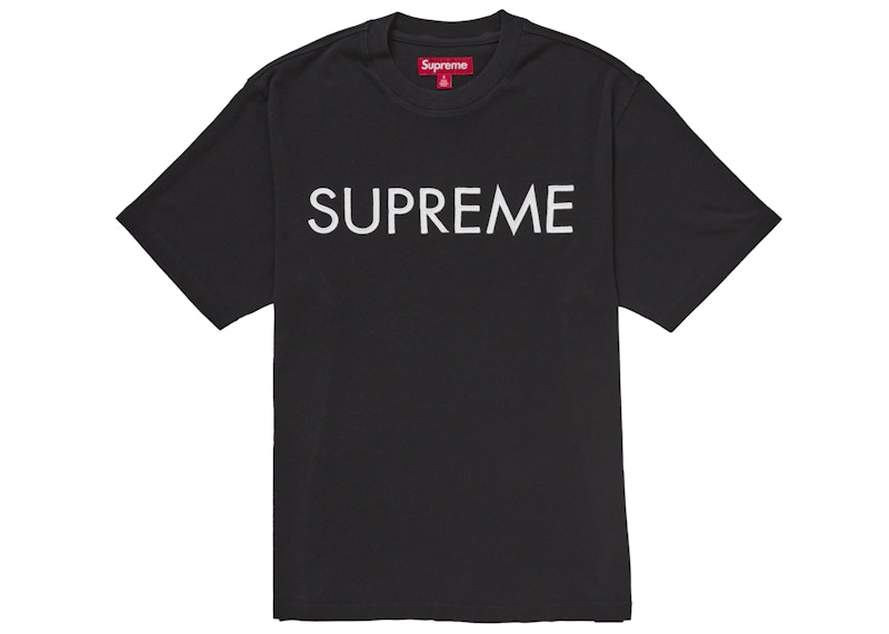 Supreme Capital S/S Top Black