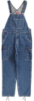 Supreme Cargo Denim Overalls Washed Blue Supreme Cargo Denim Overalls Washed Blue