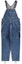 Buy Supreme Cargo Denim Overalls Washed Blue