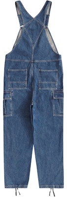 Supreme Cargo Denim Overalls Washed Blue Order Supreme Cargo Denim Overalls Washed Blue