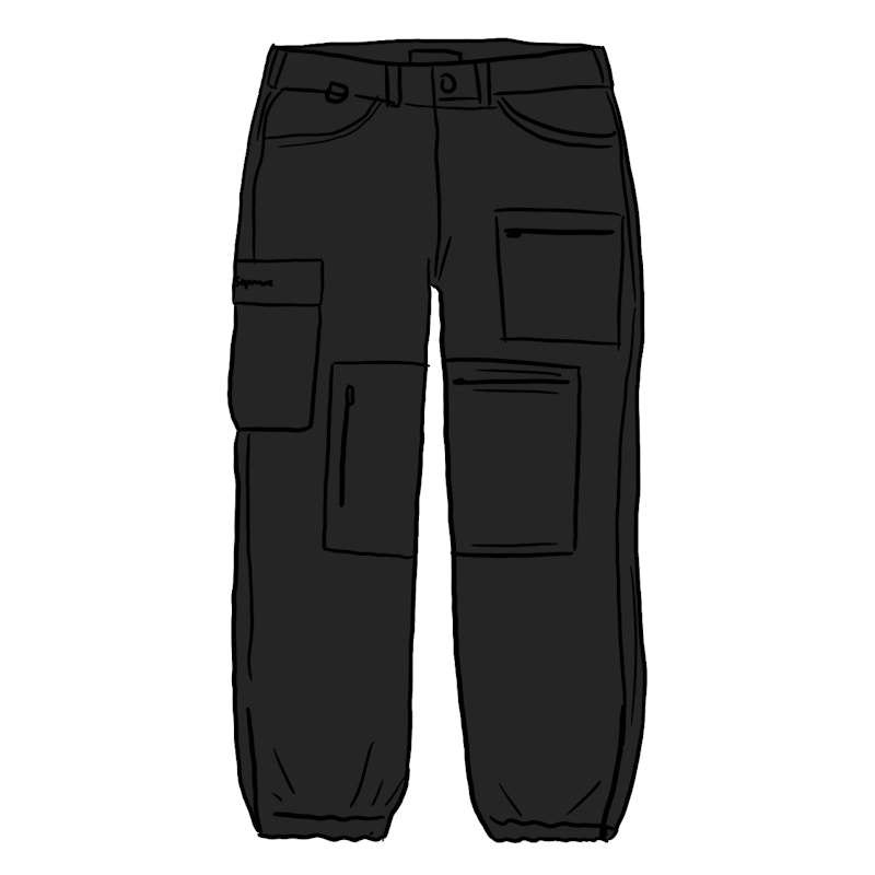 Supreme Cargo Flight Pant (SS21) Black
