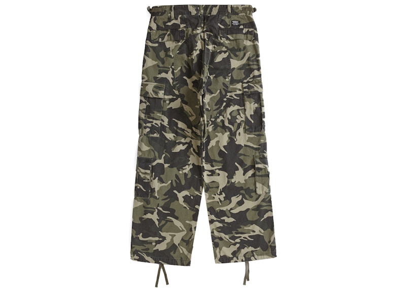 Order Supreme 迷彩工装裤 (SS23) 橄榄绿迷彩