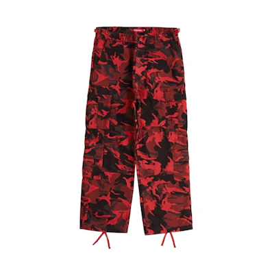 Supreme Cargo Pant (SS23) Red Camo