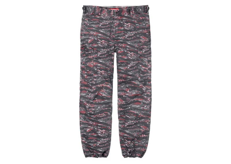 Supreme Cargo Pant (SS24) Red Tiger Camo