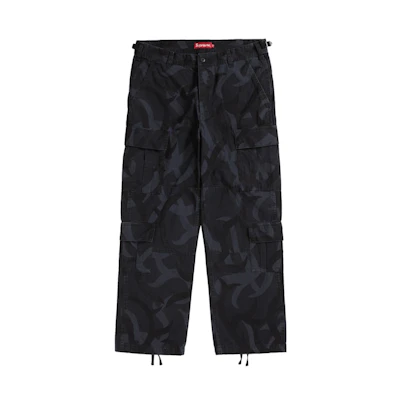 Supreme Cargo Pant Black Tribal Camo