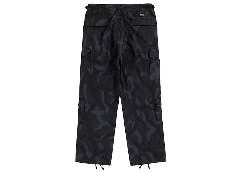 Supreme Cargo Pant Black Tribal Camo 圖 2