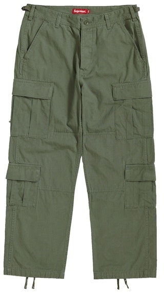 supreme-cargo-pant-olive