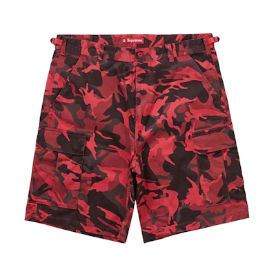 Supreme Cargo Short (FW23) Red Camo