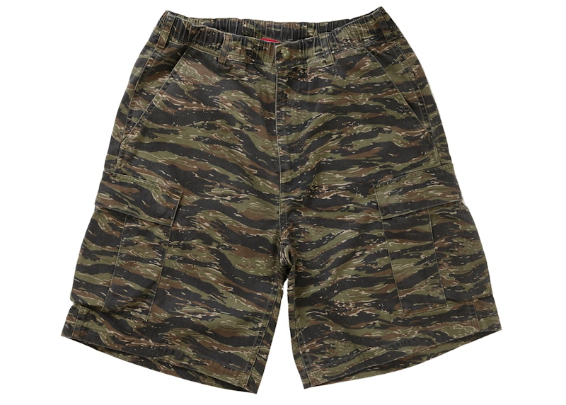 Supreme Cargo Short (SS24) Olive Tiger Camo