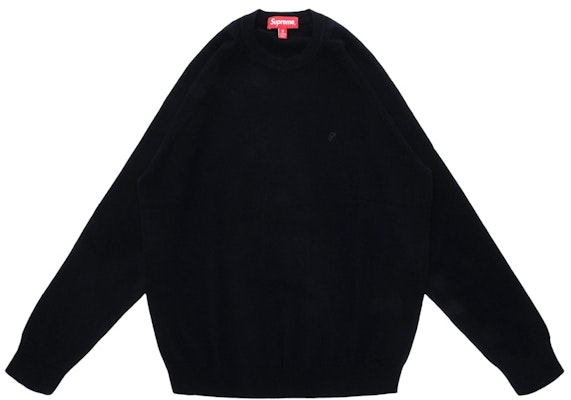 Supreme Sweater Cashmere (FW18) Hitam Buy Supreme Sweater Cashmere (FW18) Hitam