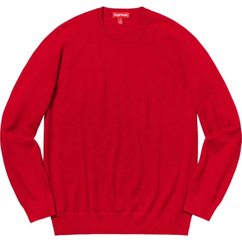Supreme Cashmere Sweater (FW18) Red