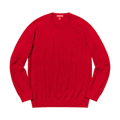 Supreme Cashmere Sweater (FW18) Red