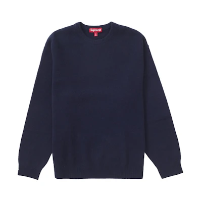 Supreme Cashmere Sweater (FW24) Navy
