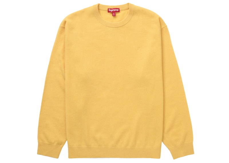 Supreme Cashmere Sweater Yellow