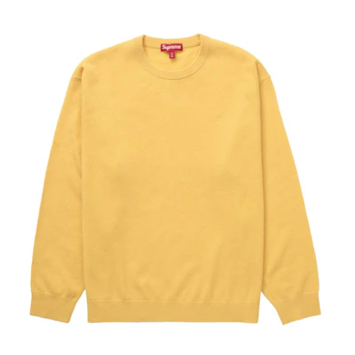 Supreme Cashmere Sweater Yellow