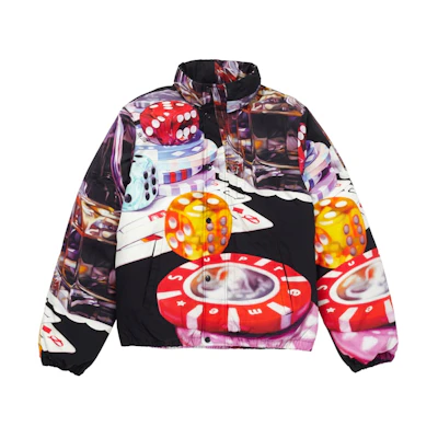 Supreme Casino Down Jacket Black