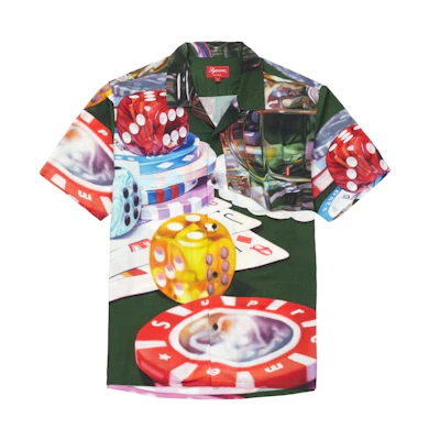 Supreme Casino Rayon Shirt Green