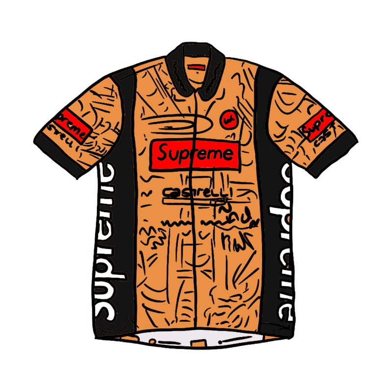 Order Jersey Sepeda Multicolor Supreme Castelli