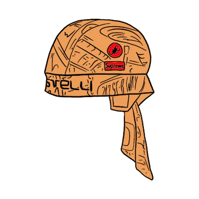 Supreme Castelli Cycling Skull Cap Multicolour