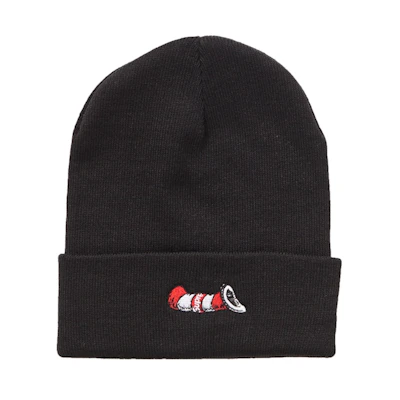 Supreme Cat In The Hat Beanie Black