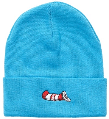 Supreme Cat In The Hat Beanie Blue Buy Supreme Cat In The Hat Beanie Blue