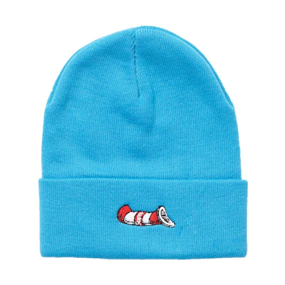 Supreme Cat In The Hat Beanie Blue