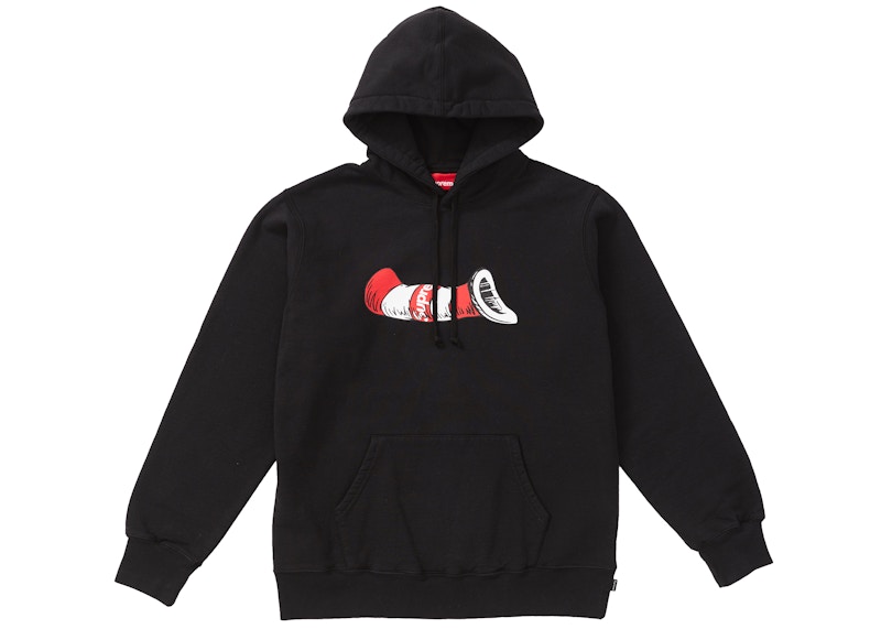 Buy 至尊《帽子里的猫》黑色连帽衫