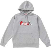 Supreme Hoodie Abu-Abu, Motif Cat In The Hat Buy Supreme Hoodie Abu-Abu, Motif Cat In The Hat