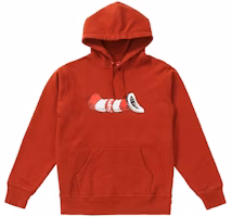 Supreme Cat In The Hat Hooded Sweatshirt Rust Supreme Cat In The Hat Hooded Sweatshirt Rust