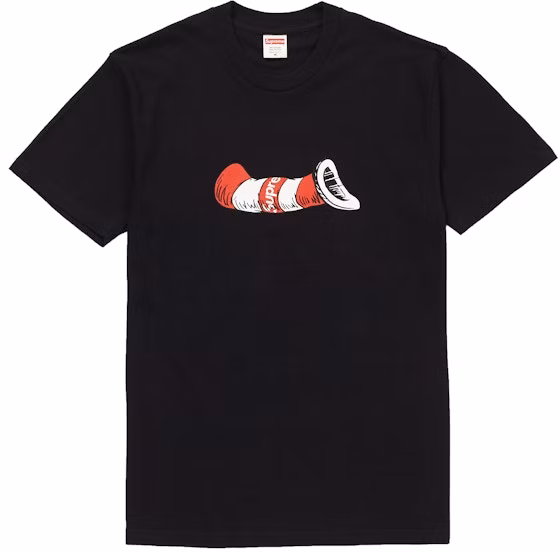 supreme-cat-in-the-hat-tee-black