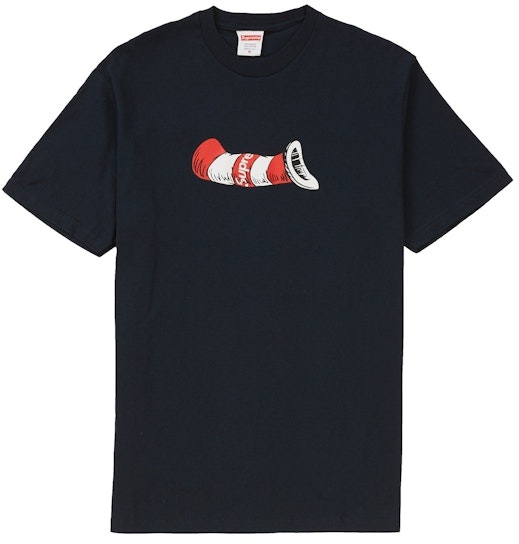 supreme-cat-in-the-hat-tee-navy