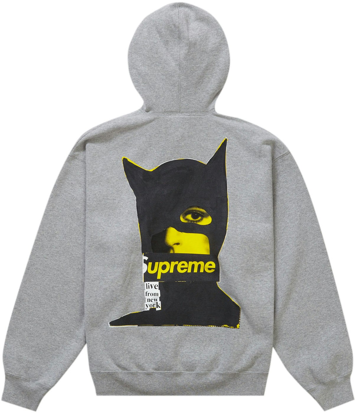 Supreme Catwoman Hooded Sweatshirt Heather Grey