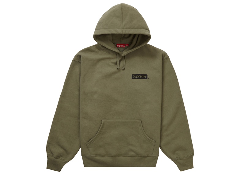 Supreme Catwoman Hooded Sweatshirt Light Olive 圖 2