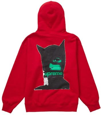 Supreme Catwoman 連帽紅色運動衫 Buy Supreme Catwoman 連帽紅色運動衫