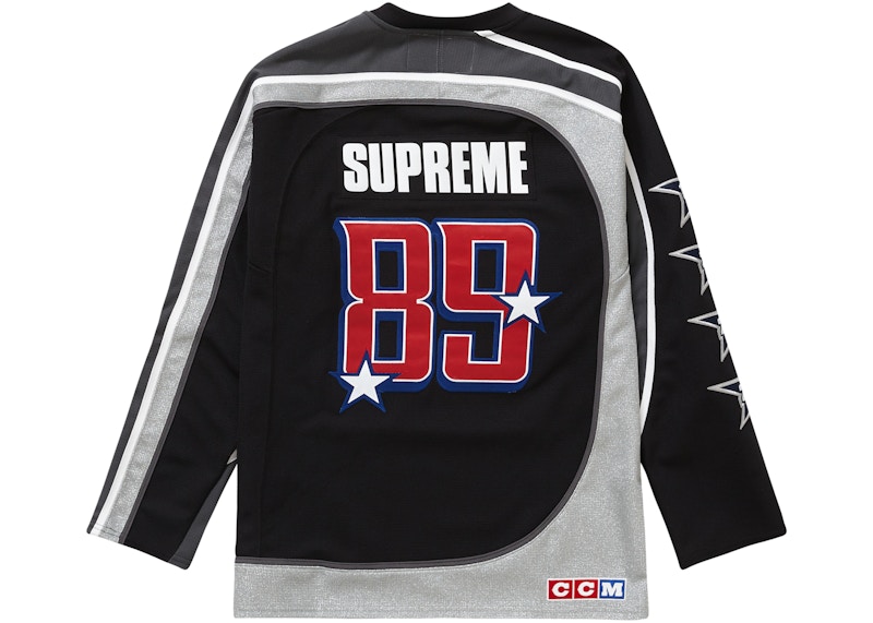 Order Jersey de Hockey Negro Supreme CCM All Stars