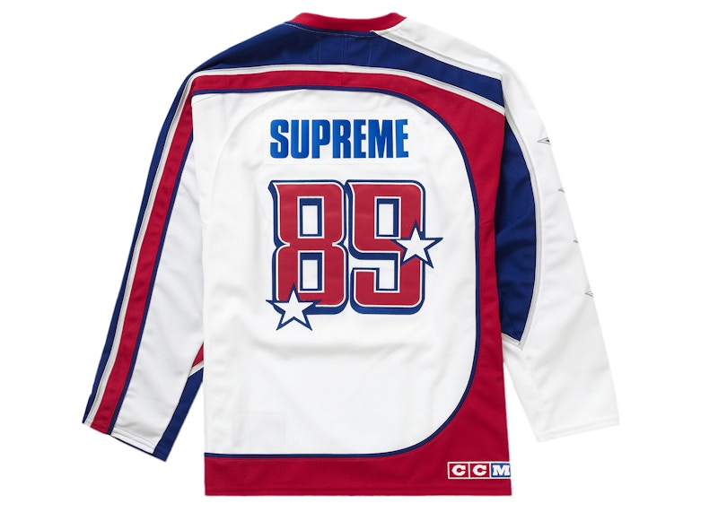 Order Jersey de Hockey Blanco Supreme CCM All Stars