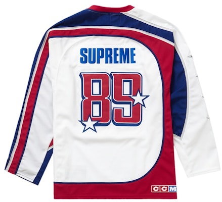 Jersey de Hockey Blanco Supreme CCM All Stars Order Jersey de Hockey Blanco Supreme CCM All Stars
