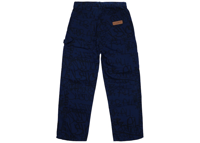 Order Supreme CDG Comme Des Garcons SHIRT Canvas Painter Pant Navy