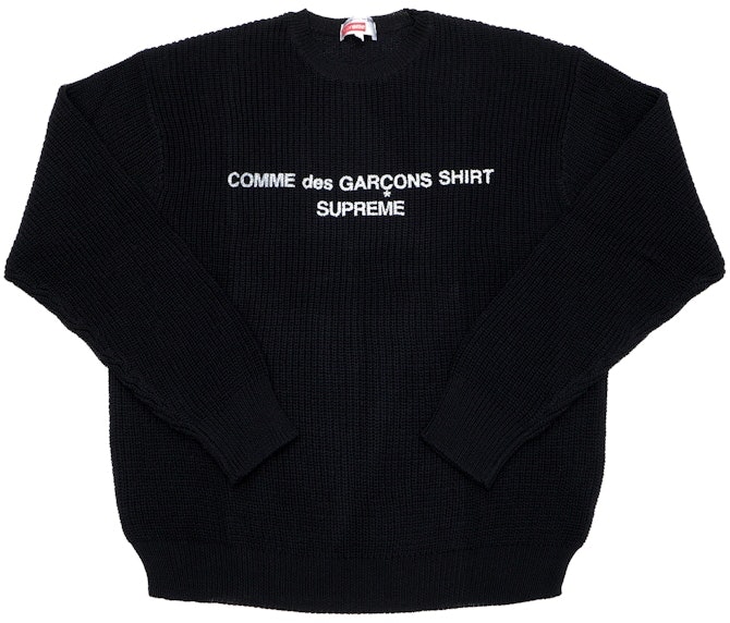 supreme-cdg-comme-des-garcons-shirt-sweater-black