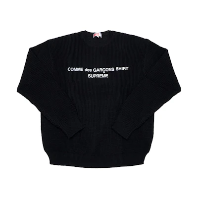 Supreme CDG Comme des Garcons SHIRT Sweater Black